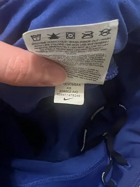 Nike Dri-FIT Blue Leggings - Picture 5 of 7